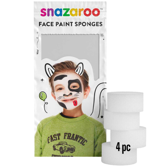 Snazaroo High Density Sponge 4 Pack