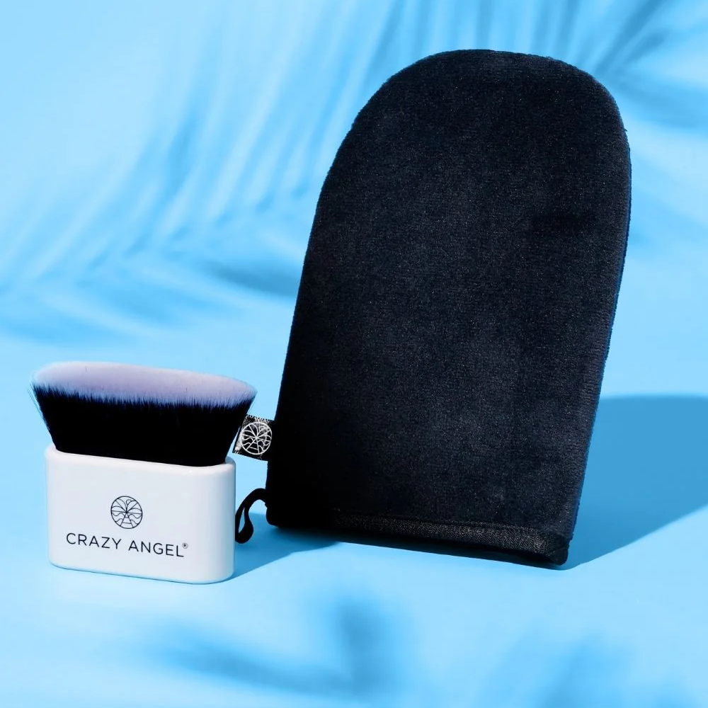 Crazy Angel Velvet Double-Sided Tanning Mitt