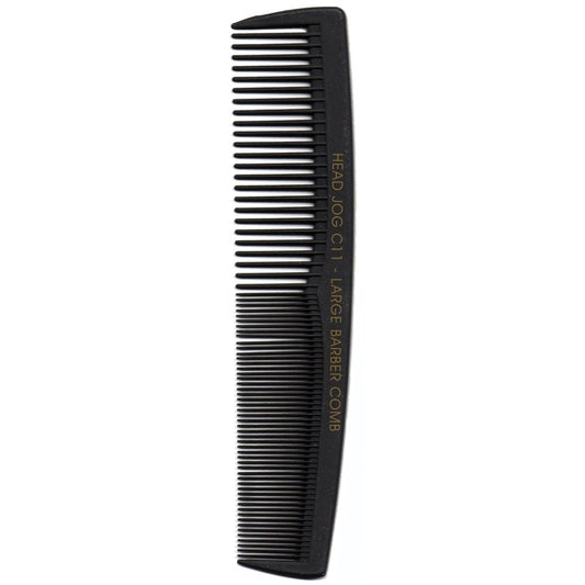 Head Jog Large Carbon Barber Comb C11