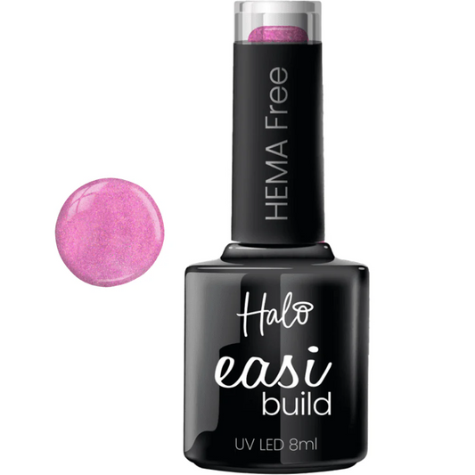 Halo EasiBuild Pink Glitter 8ml