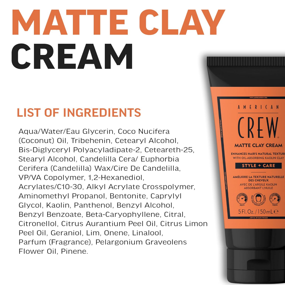 American Crew Matte Clay Cream 150ml