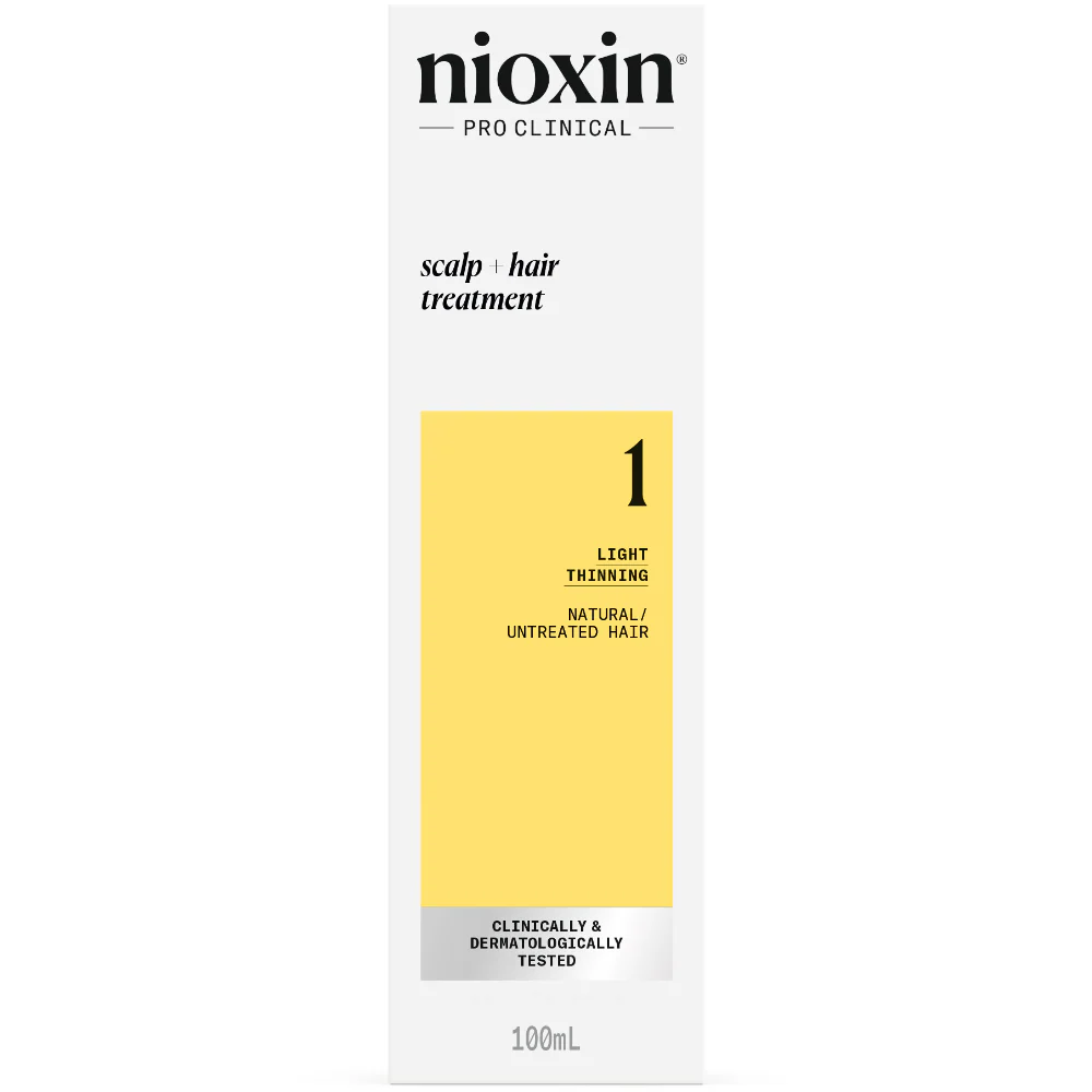 Nioxin System 1 Scalp Treatment Natural Hair With Light Thinning 100ml