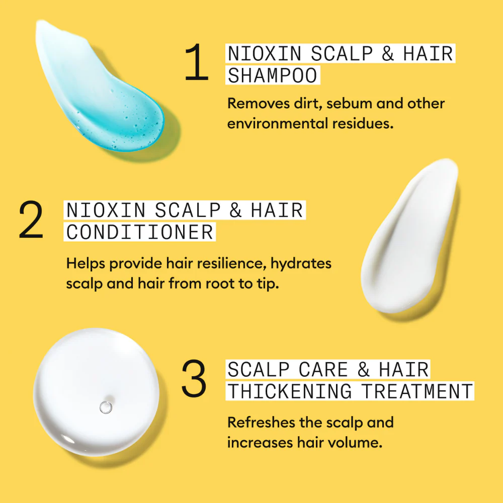 Nioxin System 1 Scalp Treatment Natural Hair With Light Thinning 100ml