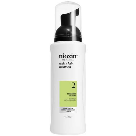 Nioxin System 2 Scalp & Hair Treatment Natural Hair With Progressed Thinning 100ml
