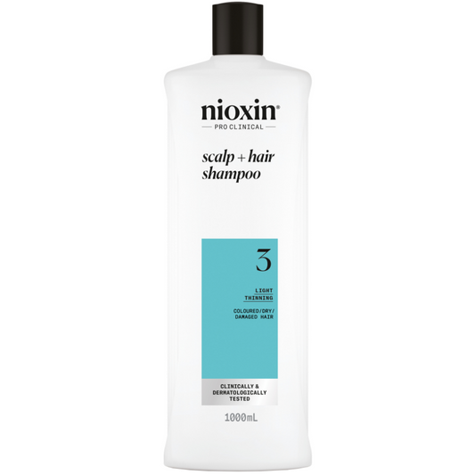 Nioxin System 3 Cleanser Shampoo 1000ml