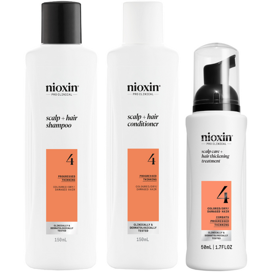 Nioxin System 4 Kit Coloured Hair With Progressed Thinning 150ml
