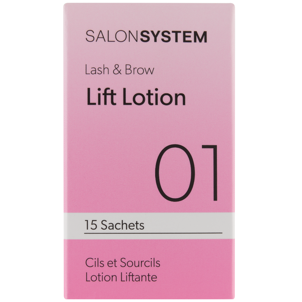 Salon System Lashlift Lift Lotion Sachet 15 Pack