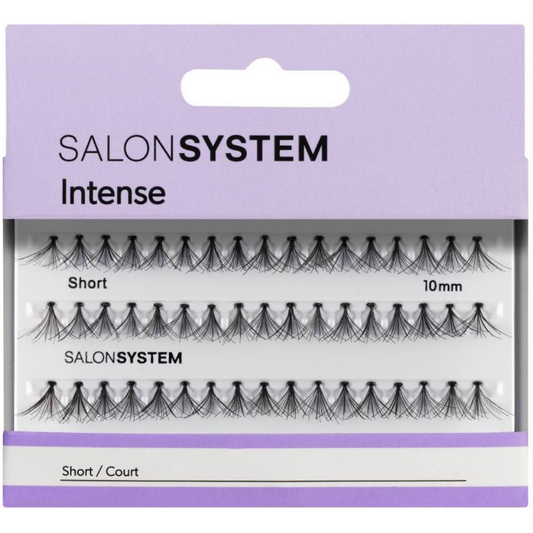 Salon System Naturalash Individual Lashes Black Short Extra