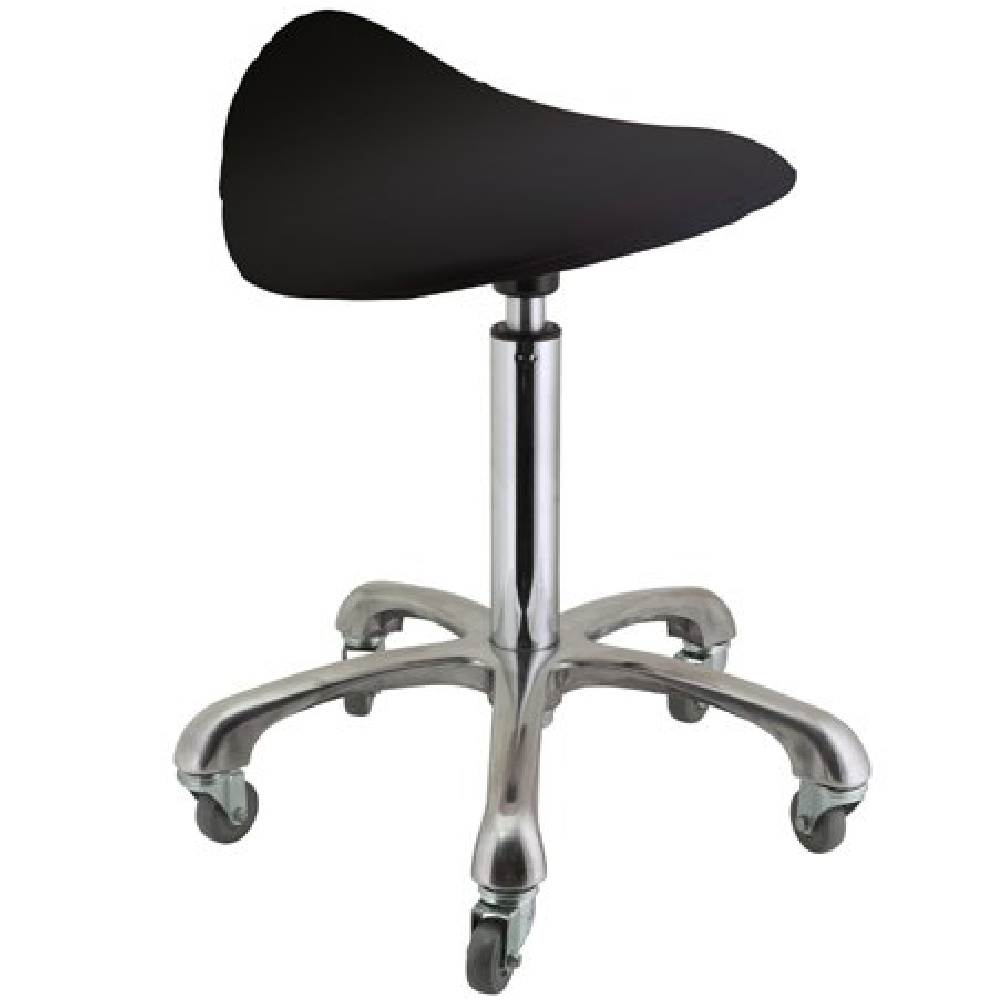 Deo Saddle Stool Black