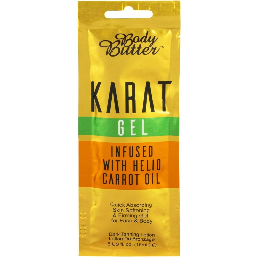 Body Butter Karat Gel Tanning Accelerator Sachet 15ml