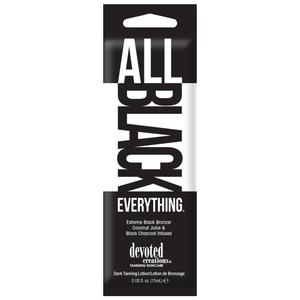 Devoted Creations All Black Everything Dark Tanning Accelerator Sachet 15ml