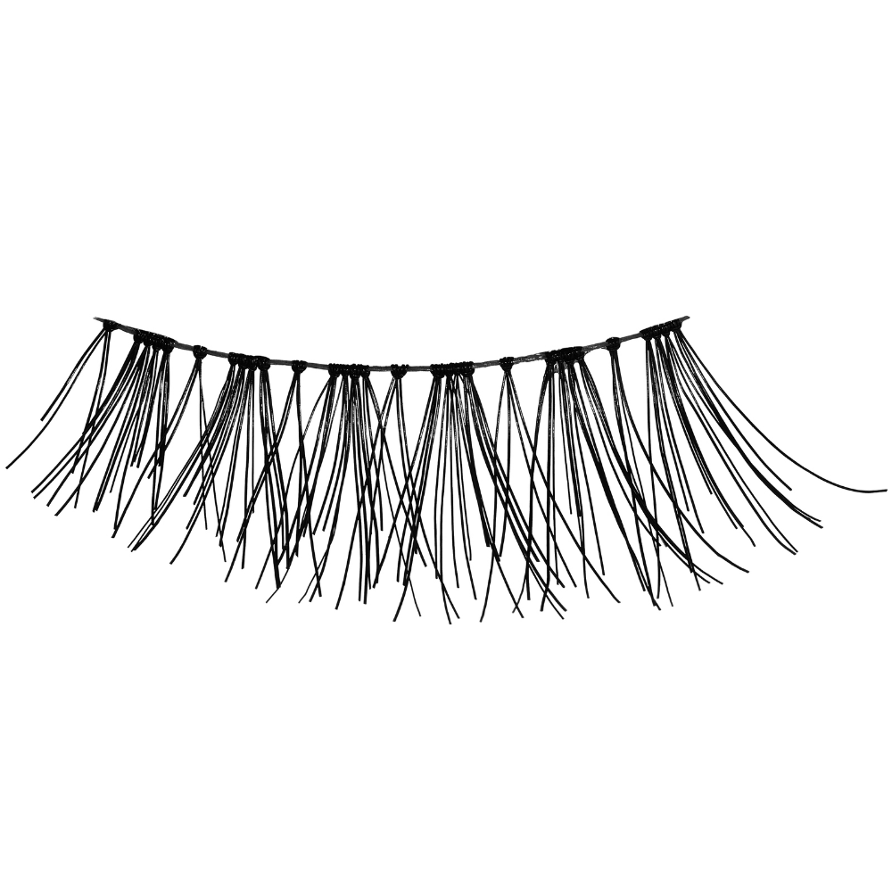 Salon System 3/4 Length Wispy Volume Strip Lashes 011 Black