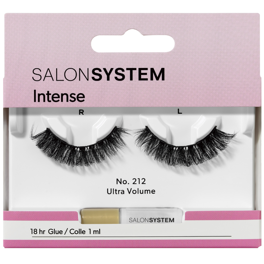 Salon System Naturalash Intense Ultra Volume Strip Lashes 212 Black