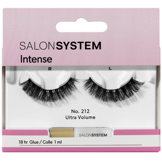 Salon System Naturalash Intense Ultra Volume Strip Lashes 212 Black