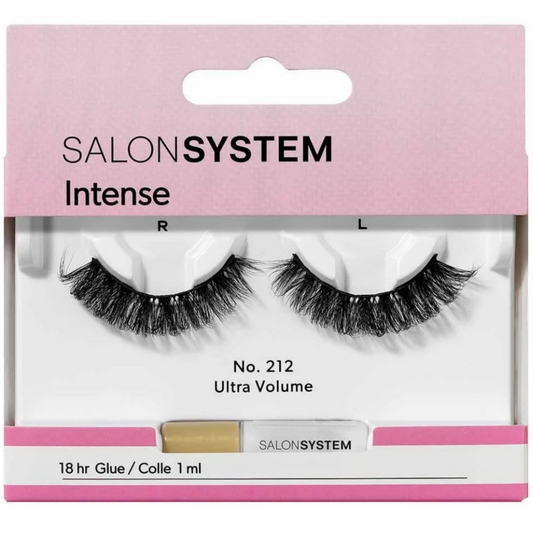 Salon System Naturalash Intense Ultra Volume Strip Lashes 212 Black