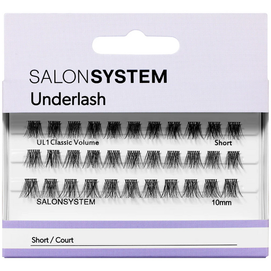 Salon System Underlash UL1 Classic Volume Short Individual Lashes Black
