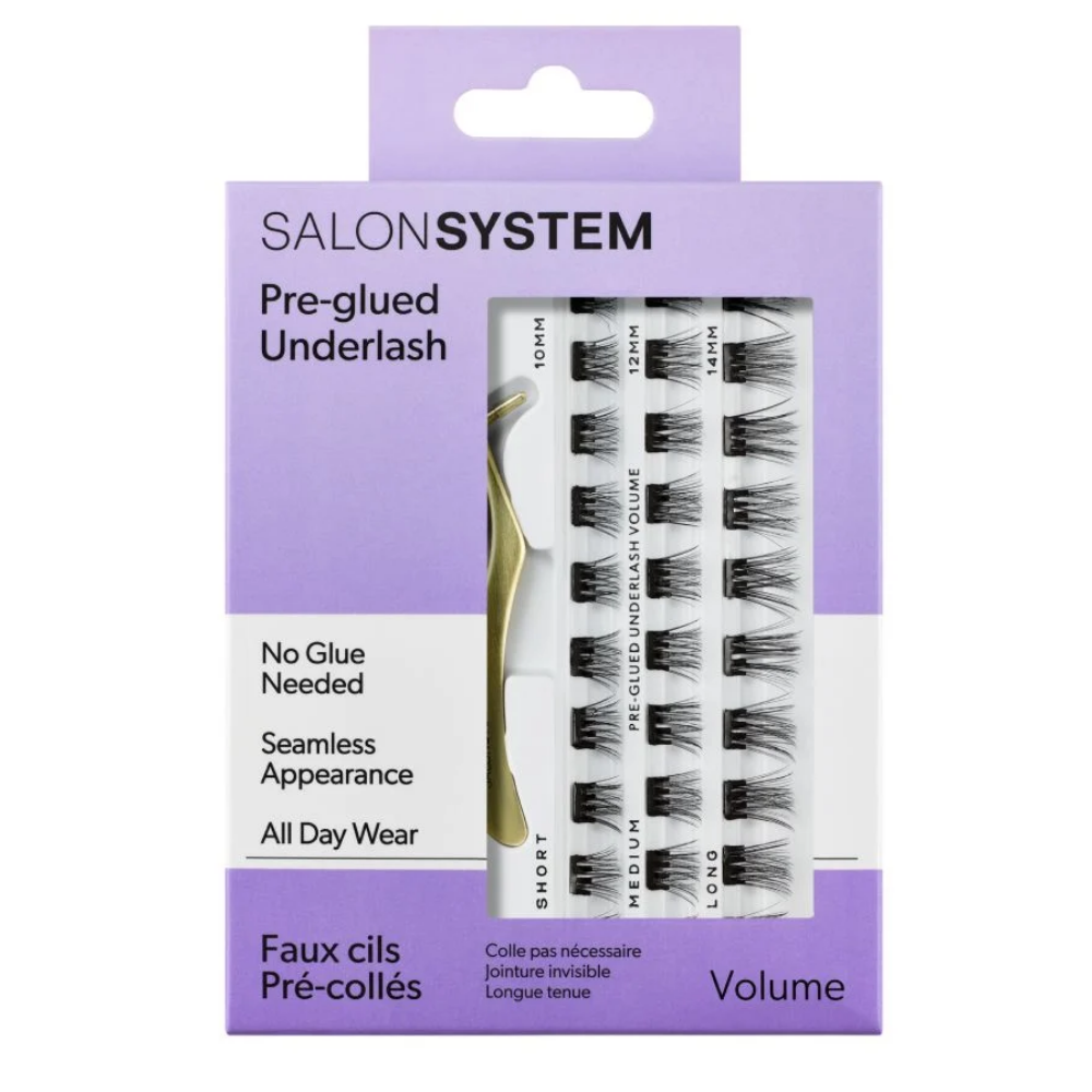 Salon System Pre-Glued Underlash Kit Volume Mixed Length