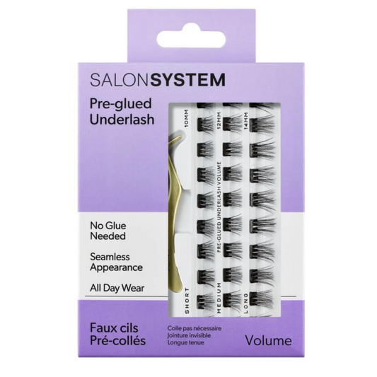 Salon System Pre-Glued Underlash Kit Volume Mixed Length