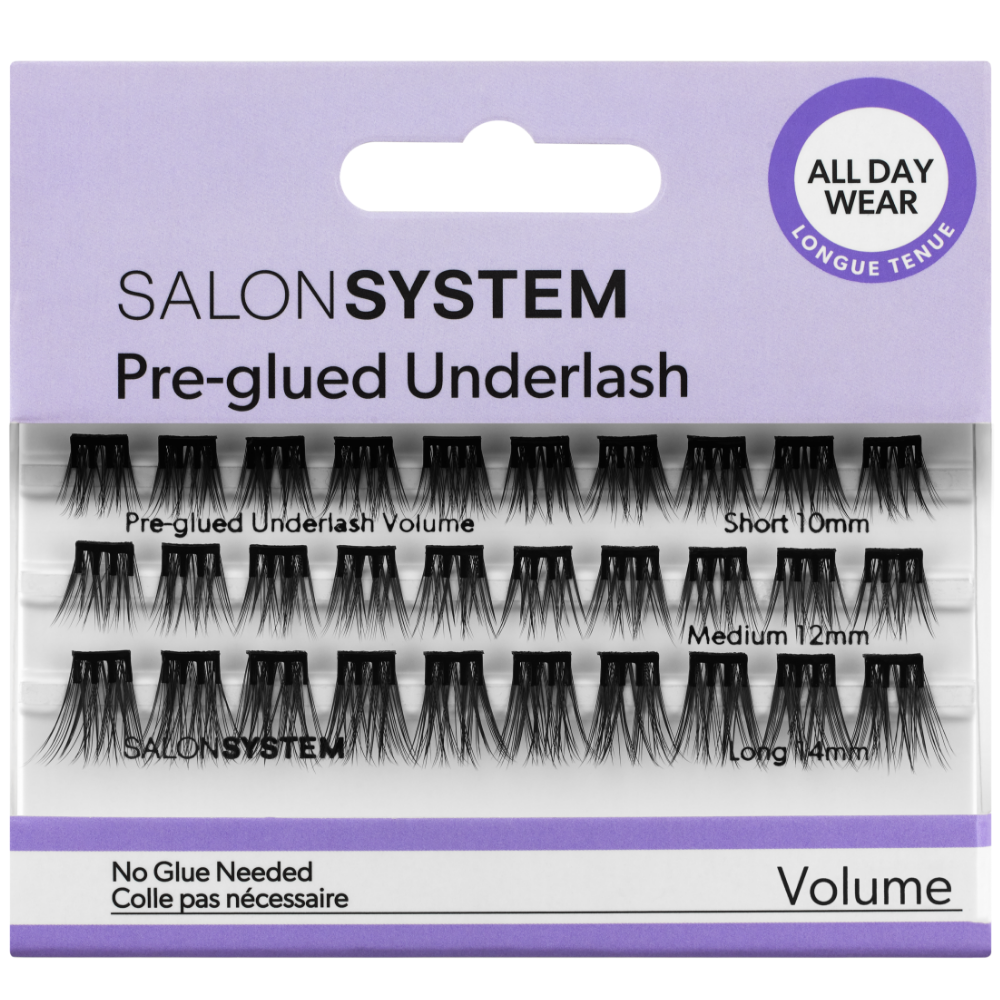 Salon System Pre-Glued Underlash Volume Mixed Length