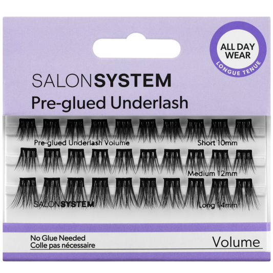 Salon System Pre-Glued Underlash Volume Mixed Length