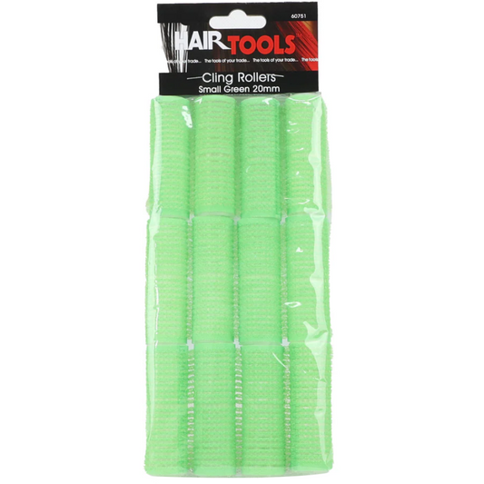 Hair Tools Cling Rollers Green 20mm
