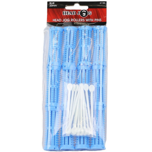 Head Jog Rollers Blue 20mm 12 Pack