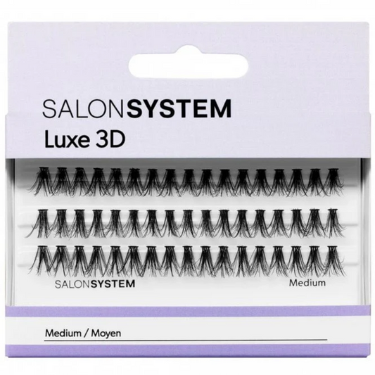 Salon System Individual Luxe Lashes 3D Medium