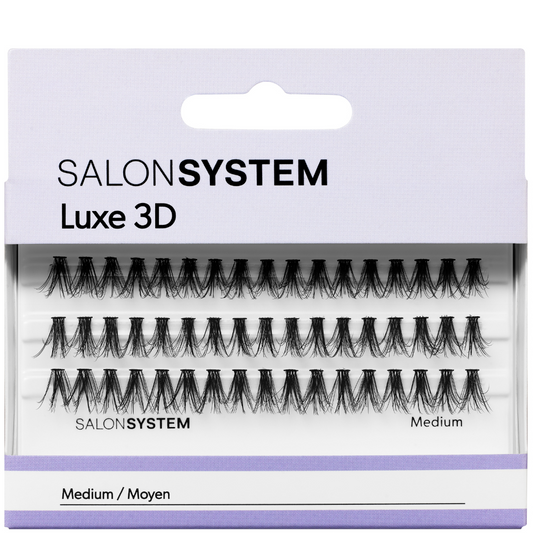 Salon System Individual Luxe Lashes 3D Medium