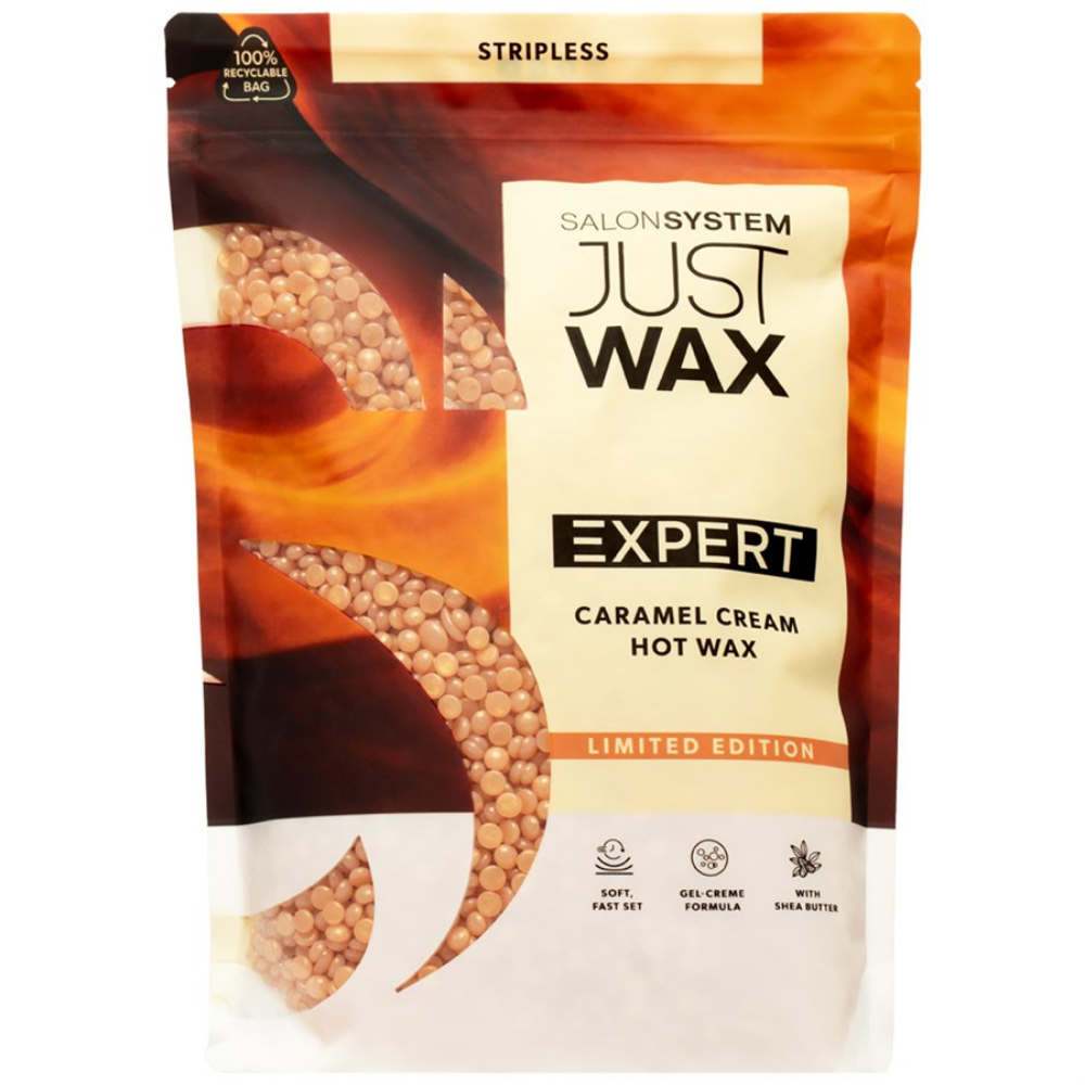 Salon System Just Wax Expert Hot Wax Caramel Cream 700g