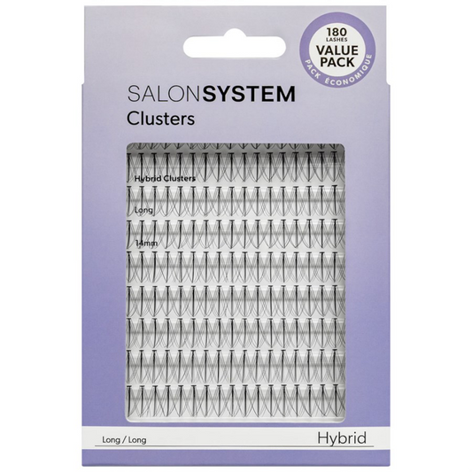 Salon System Cluster Lashes Hybrid Long