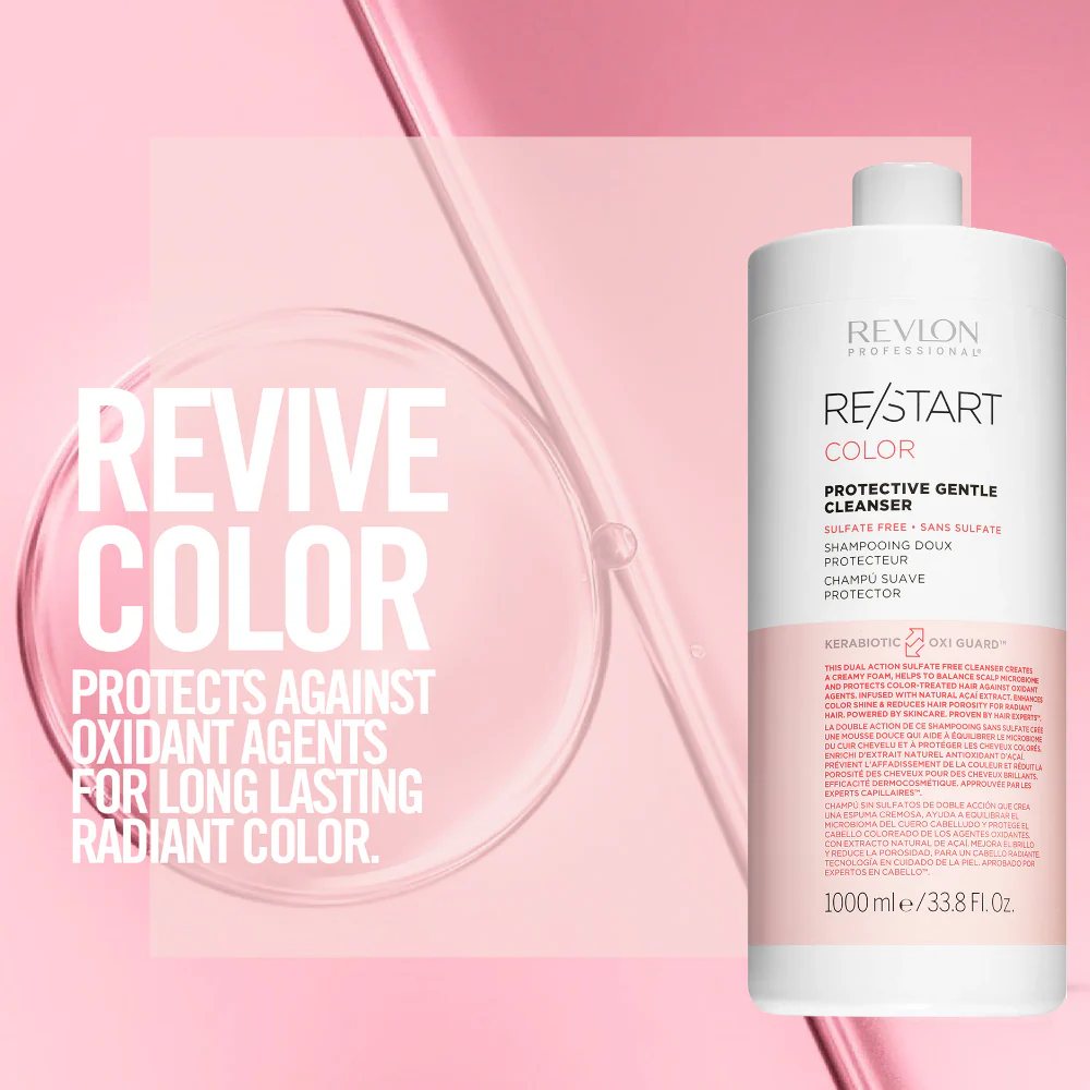Revlon Professional Restart Bond Repair Damage Reversing Gentle Cleanser 1000ml