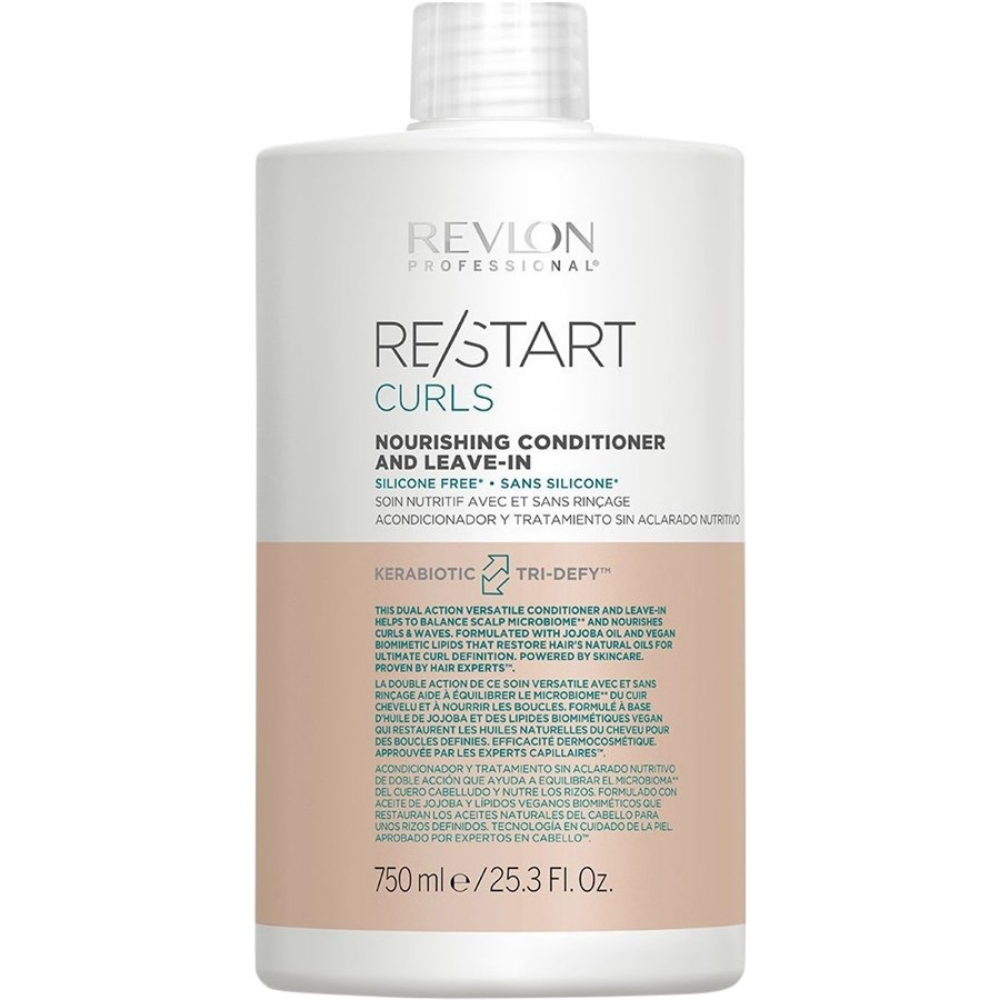 Revlon Professional Restart Curls Nourishing Conditioner and Leave-In 750ml