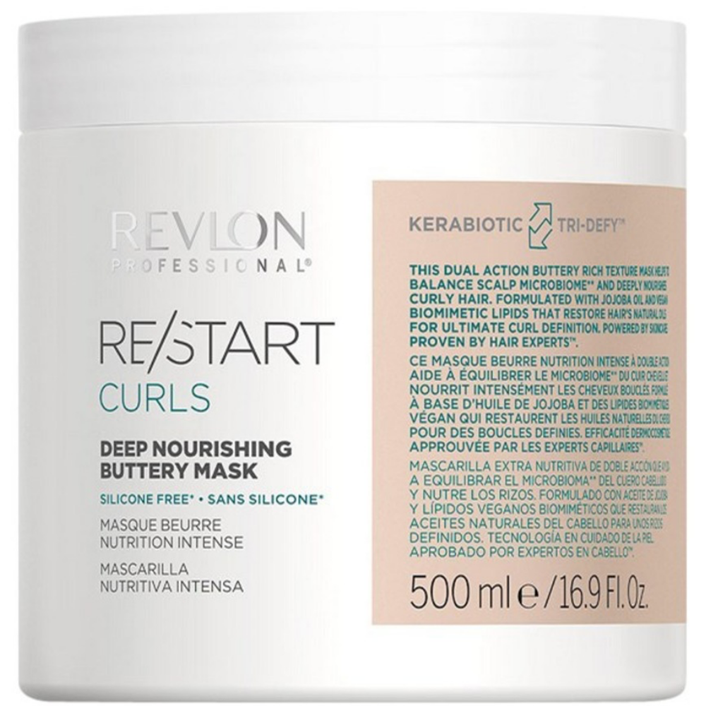 Revlon Professional Restart Curls Deep Nourishing Buttery Mask 500ml