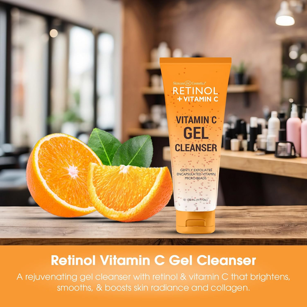 Skincare Cosmetics Retinol + Vitamin C Daily Cleanser 120ml
