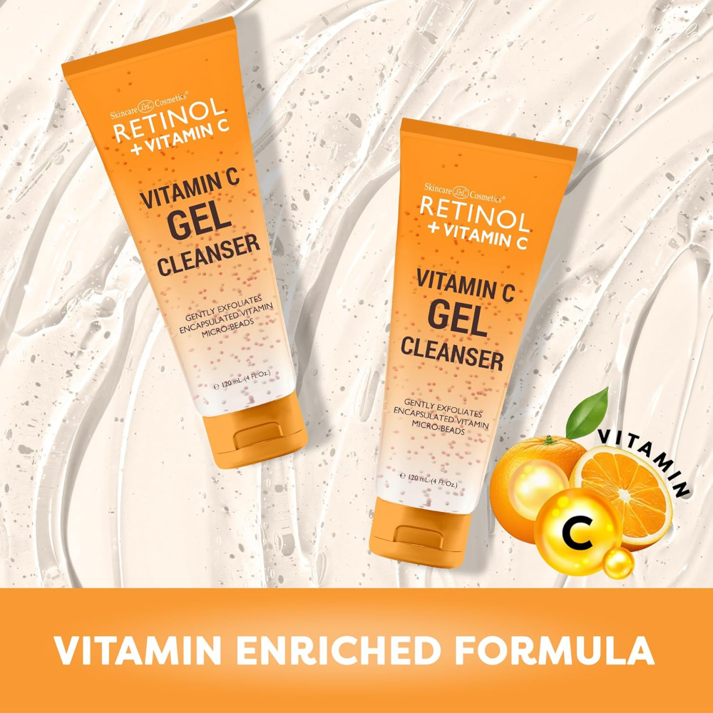 Skincare Cosmetics Retinol + Vitamin C Daily Cleanser 120ml
