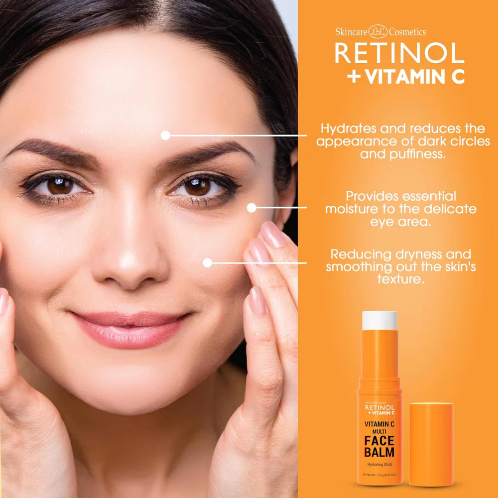 Skincare Cosmetics Retinol + Vitamin C Multi Balm 9g