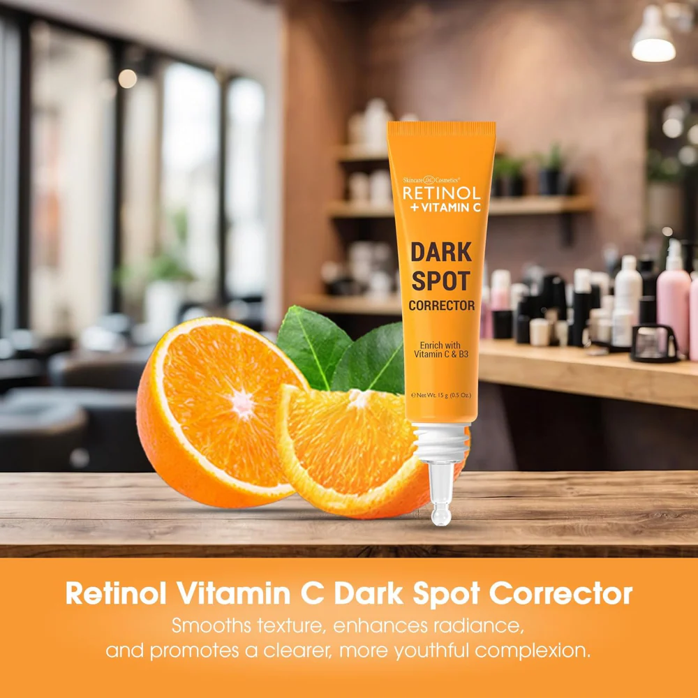 Skincare Cosmetics Retinol + Vitamin C Dark Spot Corrector 15g