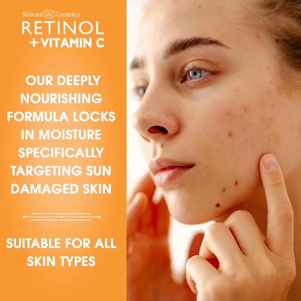 Skincare Cosmetics Retinol + Vitamin C Dark Spot Corrector 15g