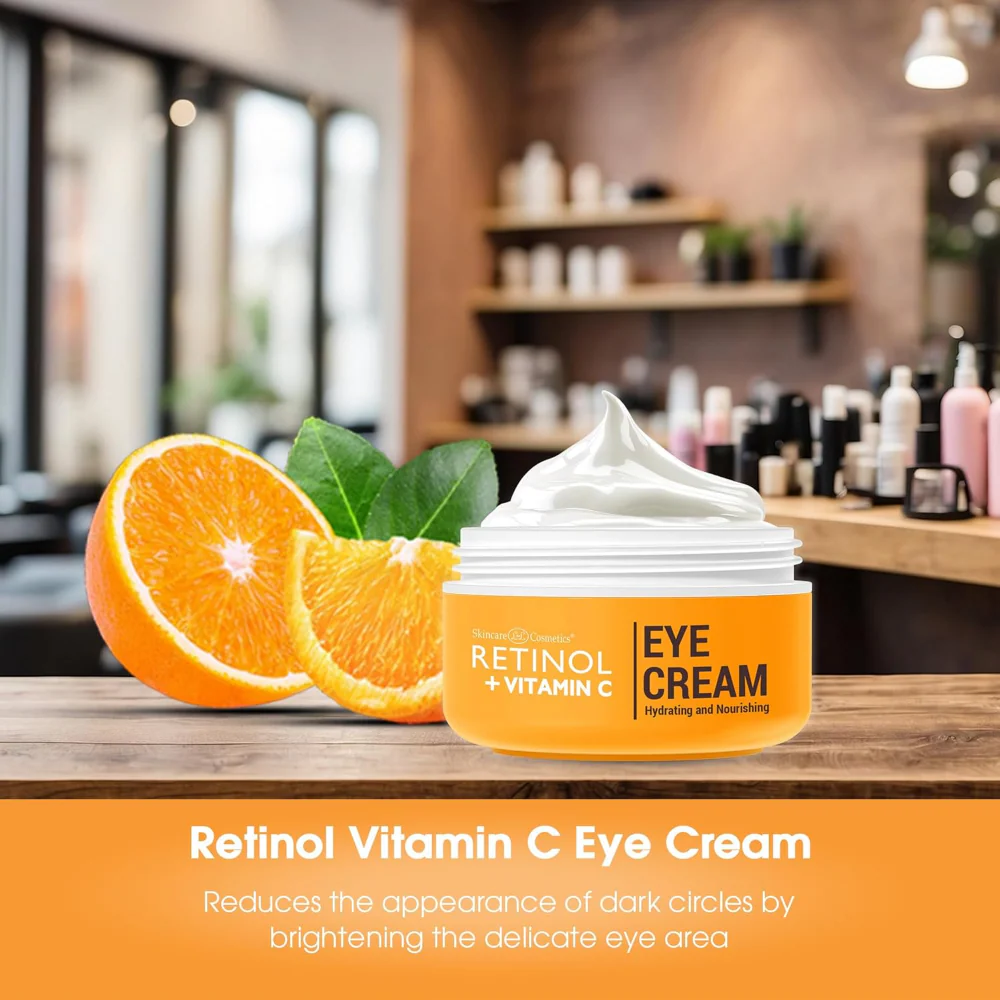 Skincare Cosmetics Retinol + Vitamin C Eye Cream 15g