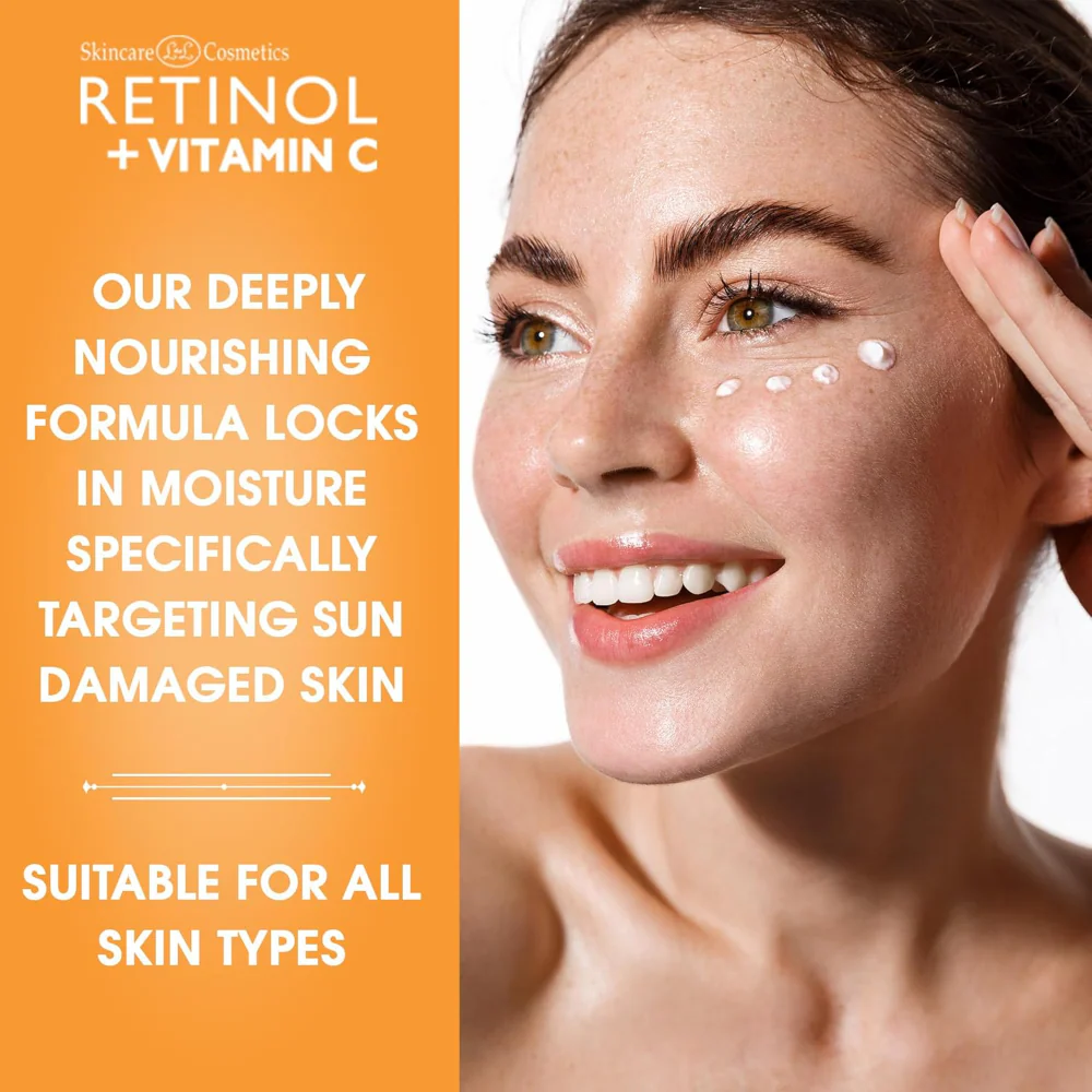 Skincare Cosmetics Retinol + Vitamin C Eye Cream 15g