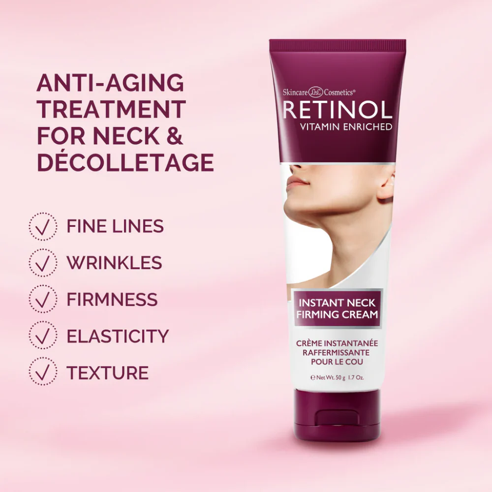 Skincare Cosmetics Retinol Instant Neck Firming Cream 50g
