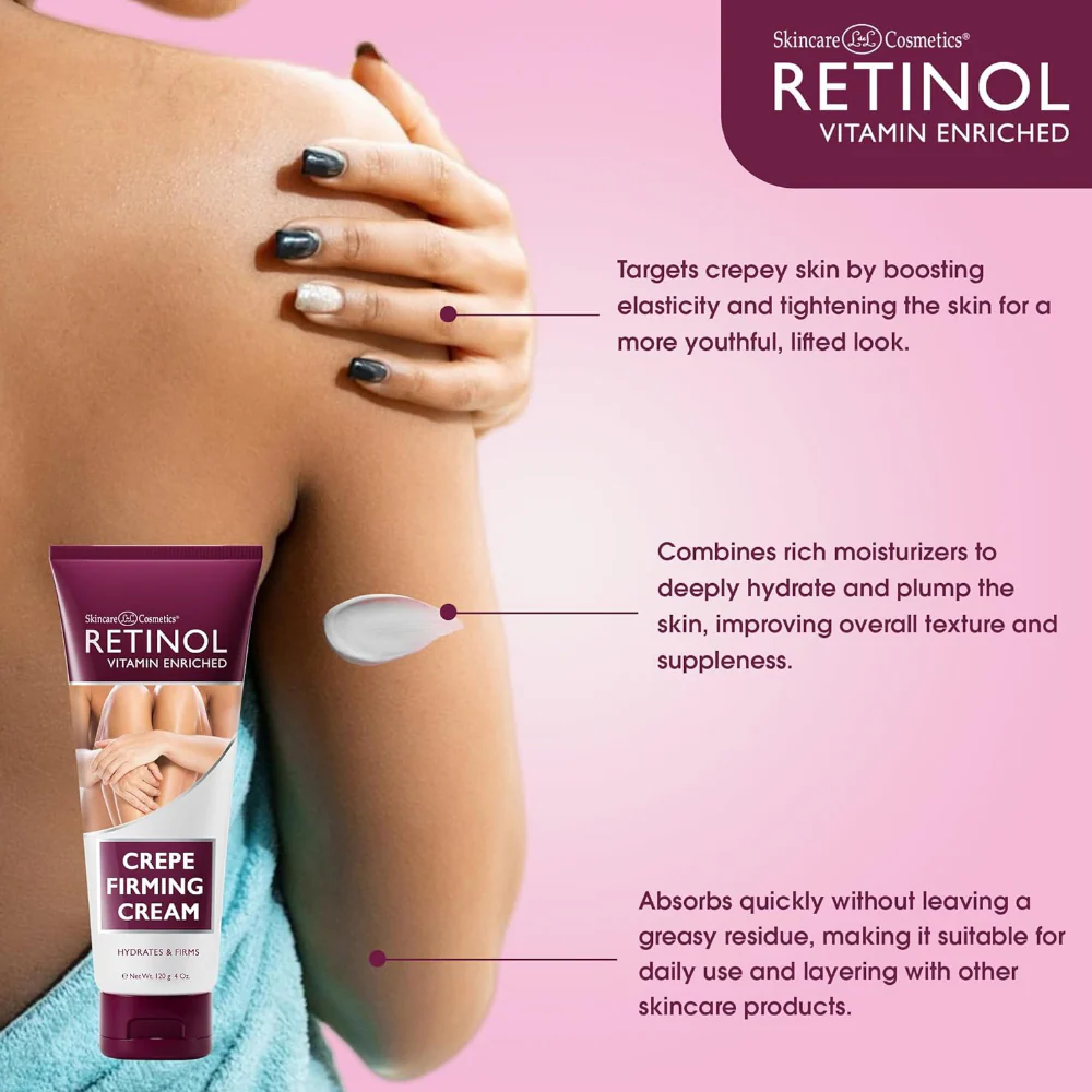Skincare Cosmetics Retinol Crepe Firming Cream 120g