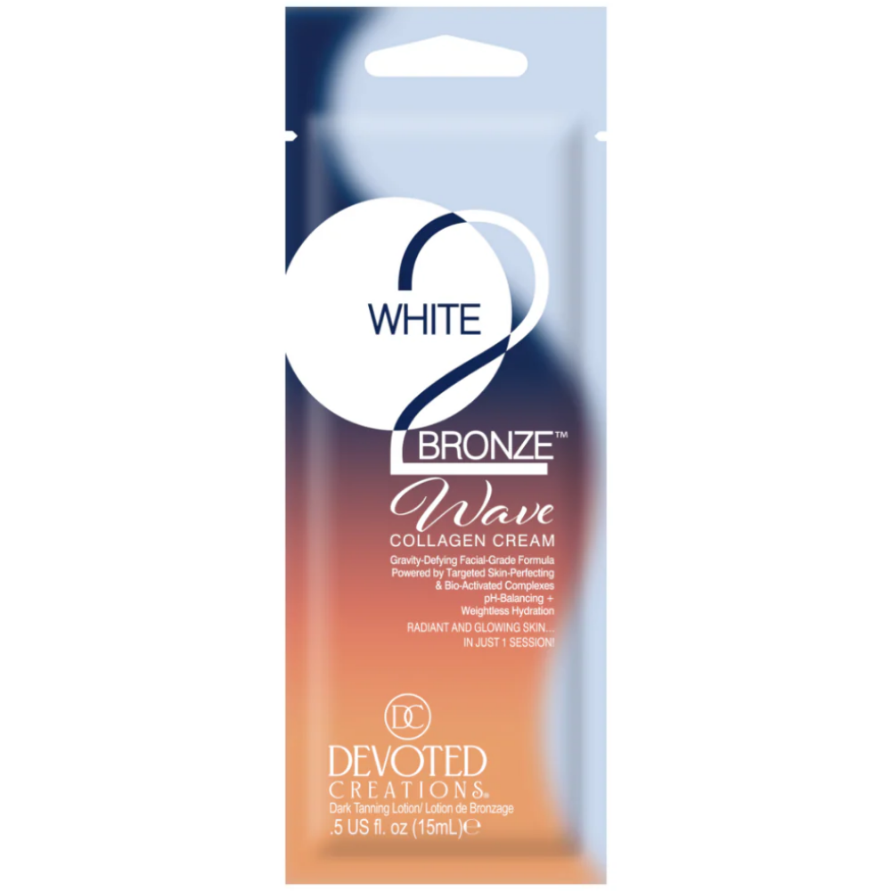 Devoted Creations White2Bronze Wave Tanning Accelerator Sachet 15ml