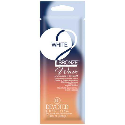 Devoted Creations White2Bronze Wave Tanning Accelerator Sachet 15ml