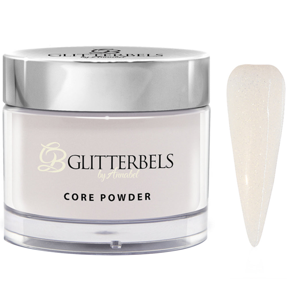 Glitterbels Acrylic Core Powder Peacherbel Soft Shimmer 56g