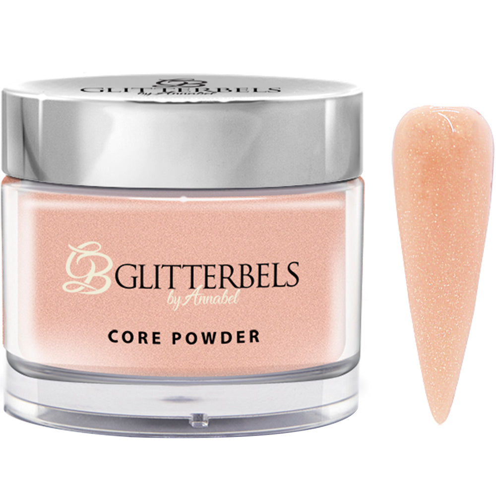 Glitterbels Acrylic Core Powder Honey Buff Shimmer 56g