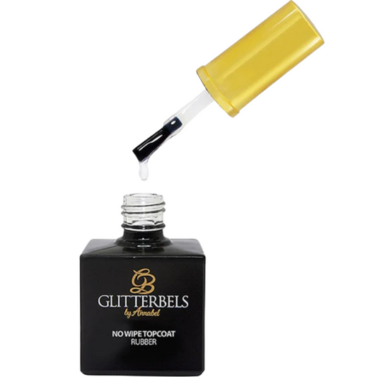 Glitterbels Rubber No Wipe Top Coat 17ml