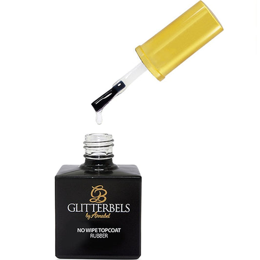 Glitterbels Rubber No Wipe Top Coat 17ml