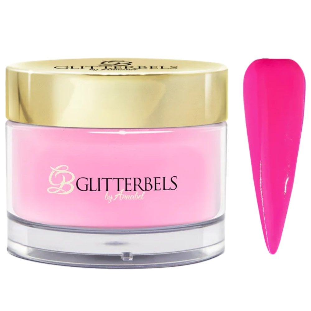 Glitterbels Pre-Mixed Acrylic Coloured Powder Flamingo Feather 28g