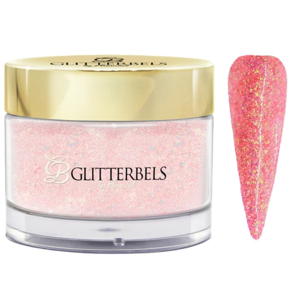 Glitterbels Pre-Mixed Acrylic Coloured Powder Hot Crush 28g